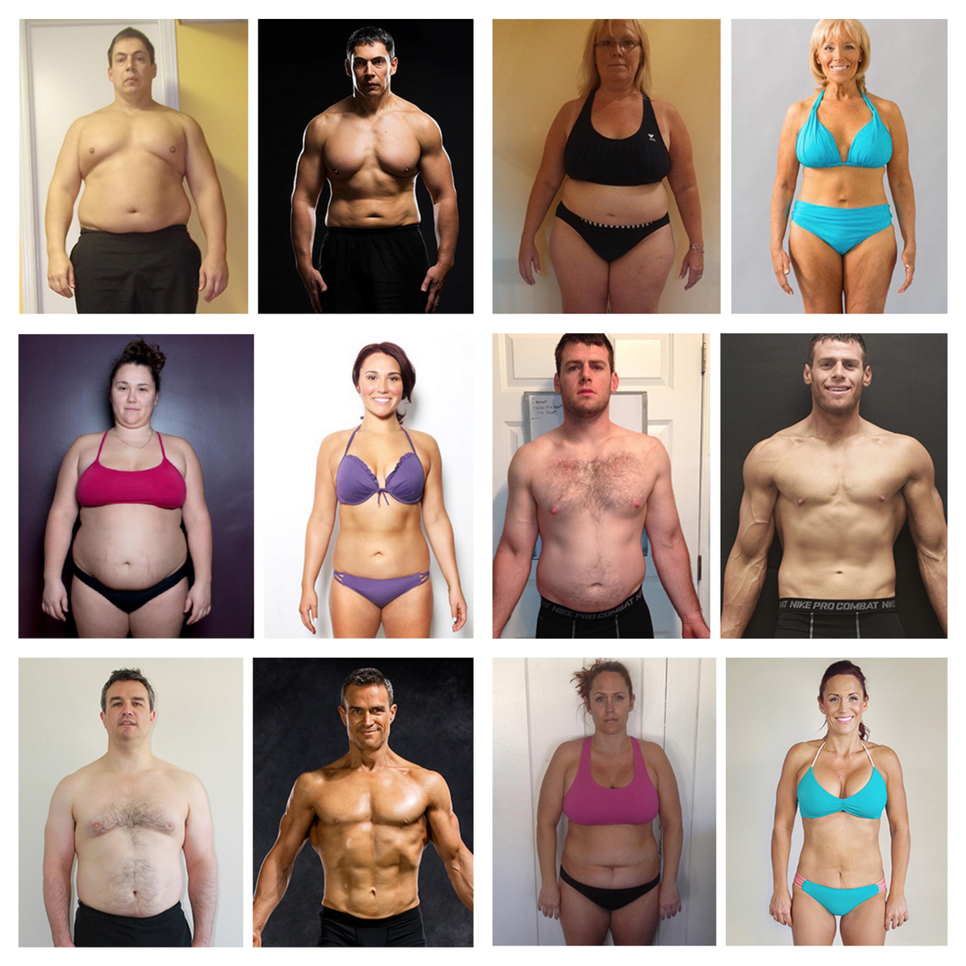 precision-nutrition-client-collage